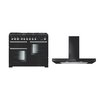 Rangemaster Encore Deluxe Dual Fuel Range Cooker & Hood Pack