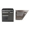 Rangemaster Estel Deluxe Dual Fuel Range Cooker & Hood Pack