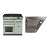 Rangemaster Estel Deluxe Dual Fuel Range Cooker & Hood Pack