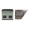 Rangemaster Estel Deluxe Dual Fuel Range Cooker & Hood Pack
