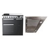 Rangemaster Edge Deluxe Induction Range Cooker & Hood Pack
