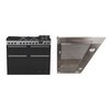 Rangemaster Edge Deluxe Dual Fuel Range Cooker & Hood Pack