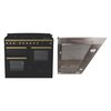 Rangemaster Estel Deluxe Dual Fuel Range Cooker & Hood Pack