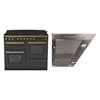 Rangemaster Estel Deluxe Dual Fuel Range Cooker & Hood Pack