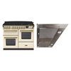 Rangemaster Estel Deluxe Dual Fuel Range Cooker & Hood Pack