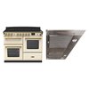 Rangemaster Estel Deluxe Induction Range Cooker & Hood Pack