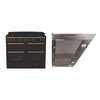 Rangemaster Estel Deluxe Dual Fuel Range Cooker & Hood Pack