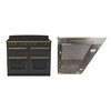 Rangemaster Estel Deluxe Induction Range Cooker & Hood Pack