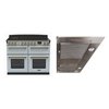 Rangemaster Estel Deluxe Induction Range Cooker & Hood Pack
