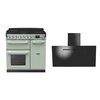 Rangemaster Estel Deluxe Dual Fuel Range Cooker & Hood Pack