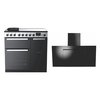 Rangemaster Edge Deluxe Induction Range Cooker & Hood Pack