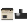 Rangemaster Estel Deluxe Dual Fuel Range Cooker & Hood Pack