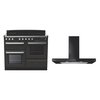 Rangemaster Estel Deluxe Induction Range Cooker & Hood Pack
