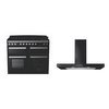 Rangemaster Estel Deluxe Dual Fuel Range Cooker & Hood Pack