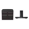 Rangemaster Estel Deluxe Dual Fuel Range Cooker & Hood Pack