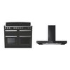 Rangemaster Estel Deluxe Induction Range Cooker & Hood Pack