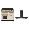 Rangemaster Estel Deluxe Induction Range Cooker & Hood Pack