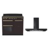 Rangemaster Estel Deluxe Induction Range Cooker & Hood Pack