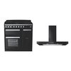 Rangemaster Estel Deluxe Dual Fuel Range Cooker & Hood Pack