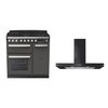 Rangemaster Estel Deluxe Dual Fuel Range Cooker & Hood Pack