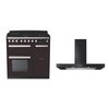 Rangemaster Estel Deluxe Dual Fuel Range Cooker & Hood Pack