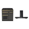 Rangemaster Estel Deluxe Dual Fuel Range Cooker & Hood Pack