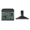 Rangemaster Classic Deluxe Dual Fuel Range Cooker & Hood Pack