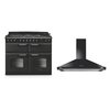 Rangemaster Classic Deluxe Dual Fuel Range Cooker & Hood Pack