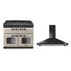Rangemaster Classic Deluxe Dual Fuel Range Cooker & Hood Pack