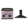 Rangemaster Classic Deluxe Dual Fuel Range Cooker & Hood Pack
