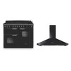 Rangemaster Classic Deluxe Dual Fuel Range Cooker & Hood Pack