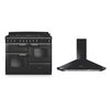 Rangemaster Classic Deluxe Dual Fuel Range Cooker & Hood Pack