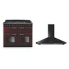 Rangemaster Classic Deluxe Dual Fuel Range Cooker & Hood Pack