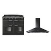 Rangemaster Classic Deluxe Dual Fuel Range Cooker & Hood Pack