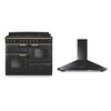 Rangemaster Classic Deluxe Dual Fuel Range Cooker & Hood Pack