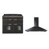 Rangemaster Classic Deluxe Dual Fuel Range Cooker & Hood Pack