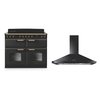 Rangemaster Classic Deluxe Induction Range Cooker & Hood Pack