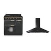 Rangemaster Classic Deluxe Dual Fuel Range Cooker & Hood Pack