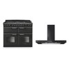 Rangemaster Classic Deluxe Dual Fuel Range Cooker & Hood Pack