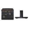 Rangemaster Classic Deluxe Dual Fuel Range Cooker & Hood Pack