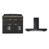 Rangemaster Classic Deluxe Dual Fuel Range Cooker & Hood Pack