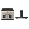 Rangemaster Classic Deluxe Induction Range Cooker & Hood Pack
