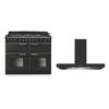 Rangemaster Classic Deluxe Dual Fuel Range Cooker & Hood Pack