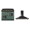 Rangemaster Classic Deluxe Dual Fuel Range Cooker & Hood Pack