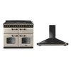 Rangemaster Classic Deluxe Dual Fuel Range Cooker & Hood Pack