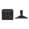 Rangemaster Classic Deluxe Dual Fuel Range Cooker & Hood Pack