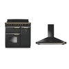 Rangemaster Classic Deluxe Induction Range Cooker & Hood Pack