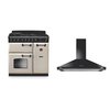Rangemaster Classic Deluxe Dual Fuel Range Cooker & Hood Pack