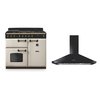 Rangemaster Classic Deluxe Dual Fuel Range Cooker & Hood Pack