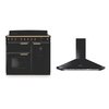 Rangemaster Classic Deluxe Induction Range Cooker & Hood Pack